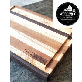 NOLA Boards - Roux Large Cutting Board with Wood Conditioner