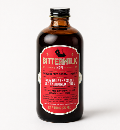 Bittermilk New Orleans Style Old Fashioned Rouge