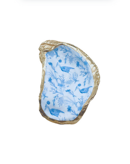 Blue Heron Oyster Trinket Dish