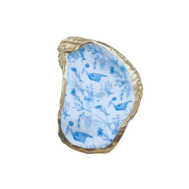 Blue Heron Oyster Trinket Dish