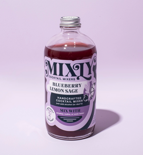 Blueberry Lemon Sage Mixer