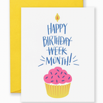 Happy Birthday Month Card