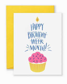 Happy Birthday Month Card