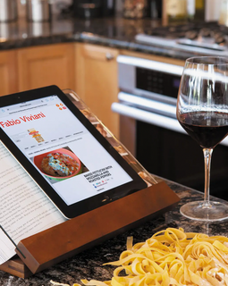 Cookbook Stand with Tempered Glass