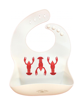 Crawfish Silicone Bib