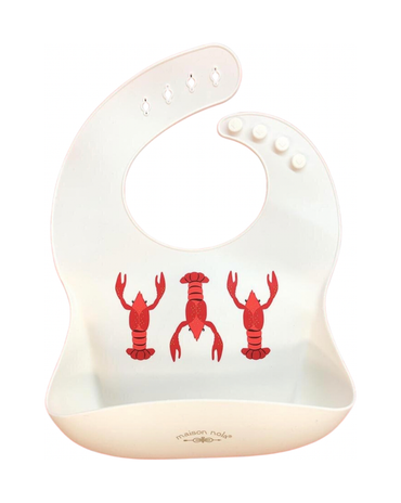 Crawfish Silicone Bib