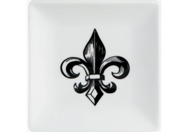 Fleur De Lis Trinket Dish