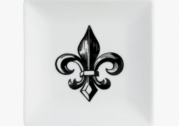 Fleur De Lis Trinket Dish