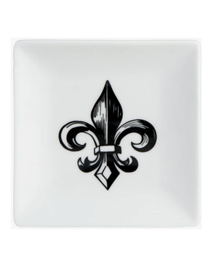 Fleur De Lis Trinket Dish