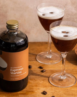 Bottle of Espresso Martini Mixer