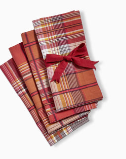 gathering-plaid-napkin-set-of-4-100-cotton-fall-table