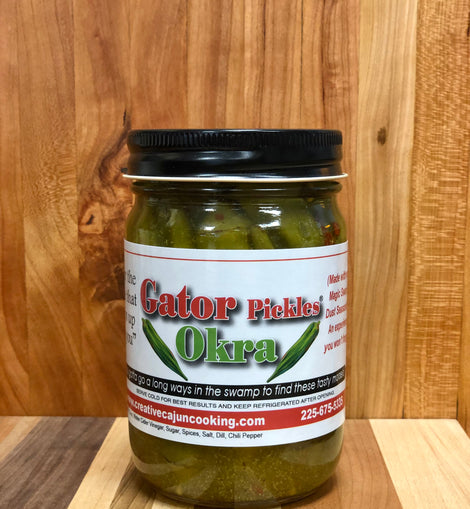 Gator Pickle Okra