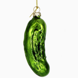 Glass Pickle Ornament