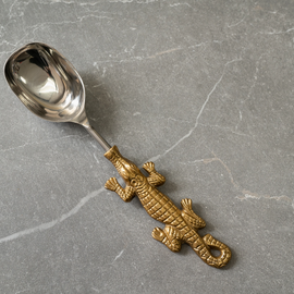 Gold Alligator Ice Cream Scoop