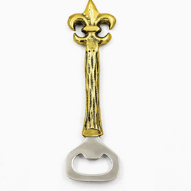 Golden Fleur De Lis Bottle Opener