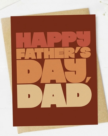 Happy Father's Day, Dad Greeting Card