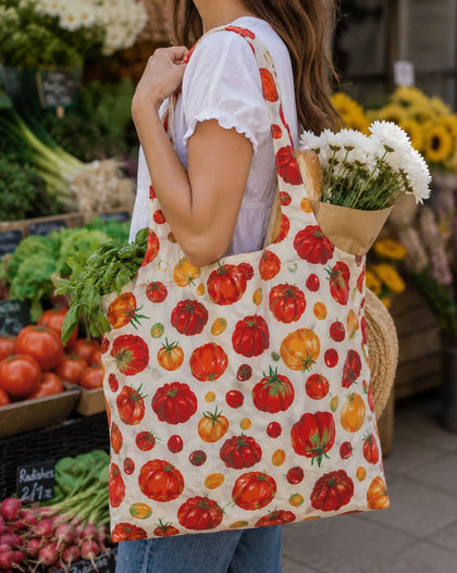 Heirloom Tomato Reusable Market Tote