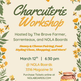 Charcuterie Workshop: Honey &amp; Cheese Pairing Class