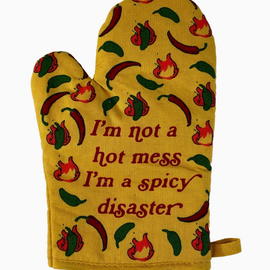 I'm Not A Hot Mess Oven Mitt