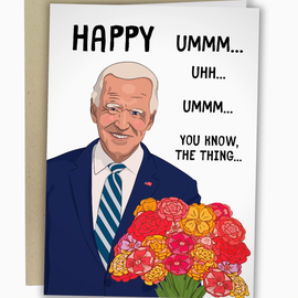 Joe Biden Mother's Day Card
