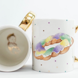 King Cake Coffee Mug