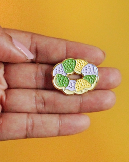 King Cake Pin