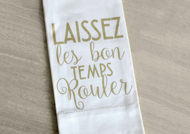 Laissez Les Bon Temps Rouler Kitchen Towel