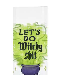 Let's Do Witchy Shit Kitchen Towel