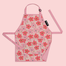 Little Helper Kids Apron Poppies