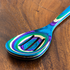 Mumbai Collection Slotted Cooking Spoon