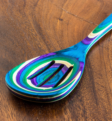 Mumbai Collection Slotted Cooking Spoon