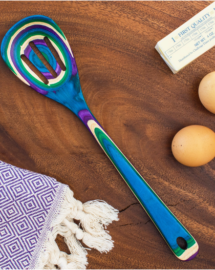 Mumbai Collection Slotted Cooking Spoon