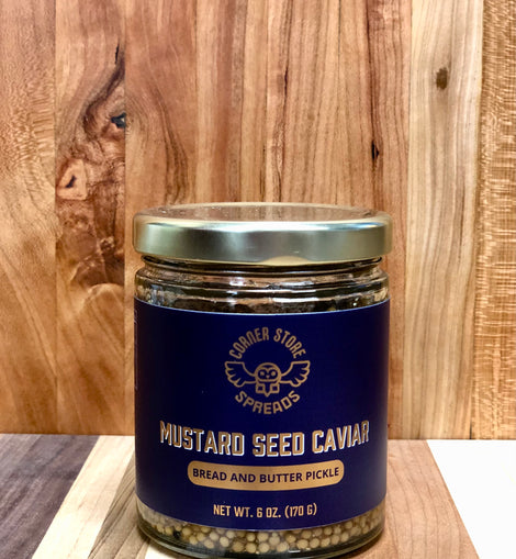 Bread and Butter Mustard Seed Caviar