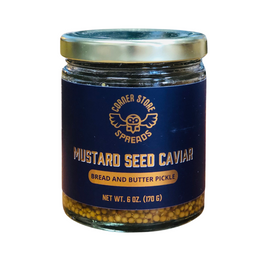 Bread and Butter Mustard Seed Caviar