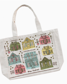 New Orleans Creole Cottage Tote Bag