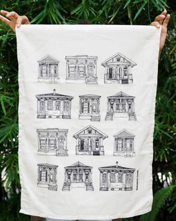 New Orleans Homes Kitchen Towel