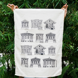 New Orleans Homes Kitchen Towel