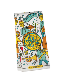 New Orleans Jazz Kitchen Towel