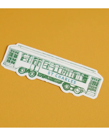 New Orleans Streetcar Sticker