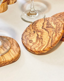 Olive Wood Coaster