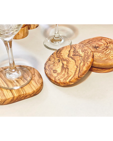 Olive Wood Coaster