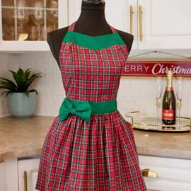 Party Girl Christmas Apron