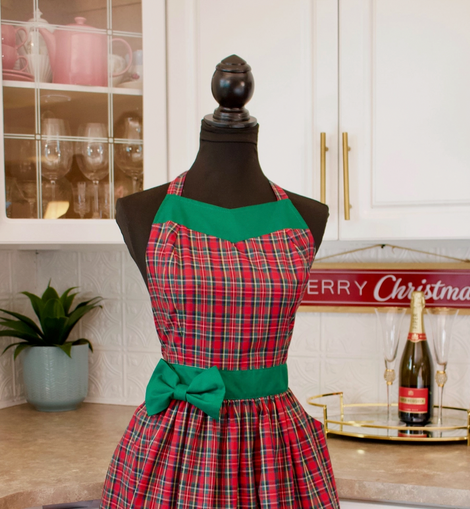 Party Girl Christmas Apron