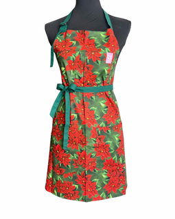 Poinsettia Apron