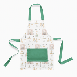 Powdered Sugar &amp; Puppies Kid's Apron