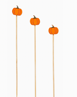 Pumpkin Fall Cocktail Party Pick