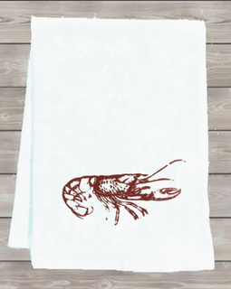 Crawfish Tea Towel