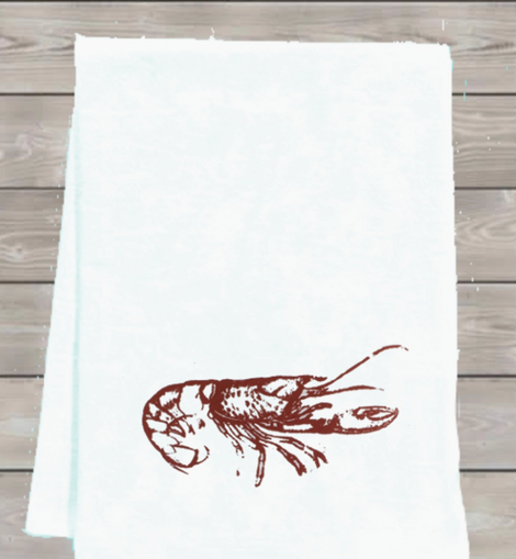 Crawfish Tea Towel