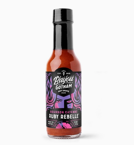 Ruby Rebelle Bourbon Cayenne Hot Sauce