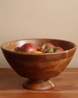 Salad Bowl with Pedestal